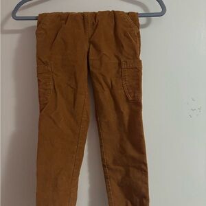 Cat & Jack Kids Corduroy Joggers in Rust Brown